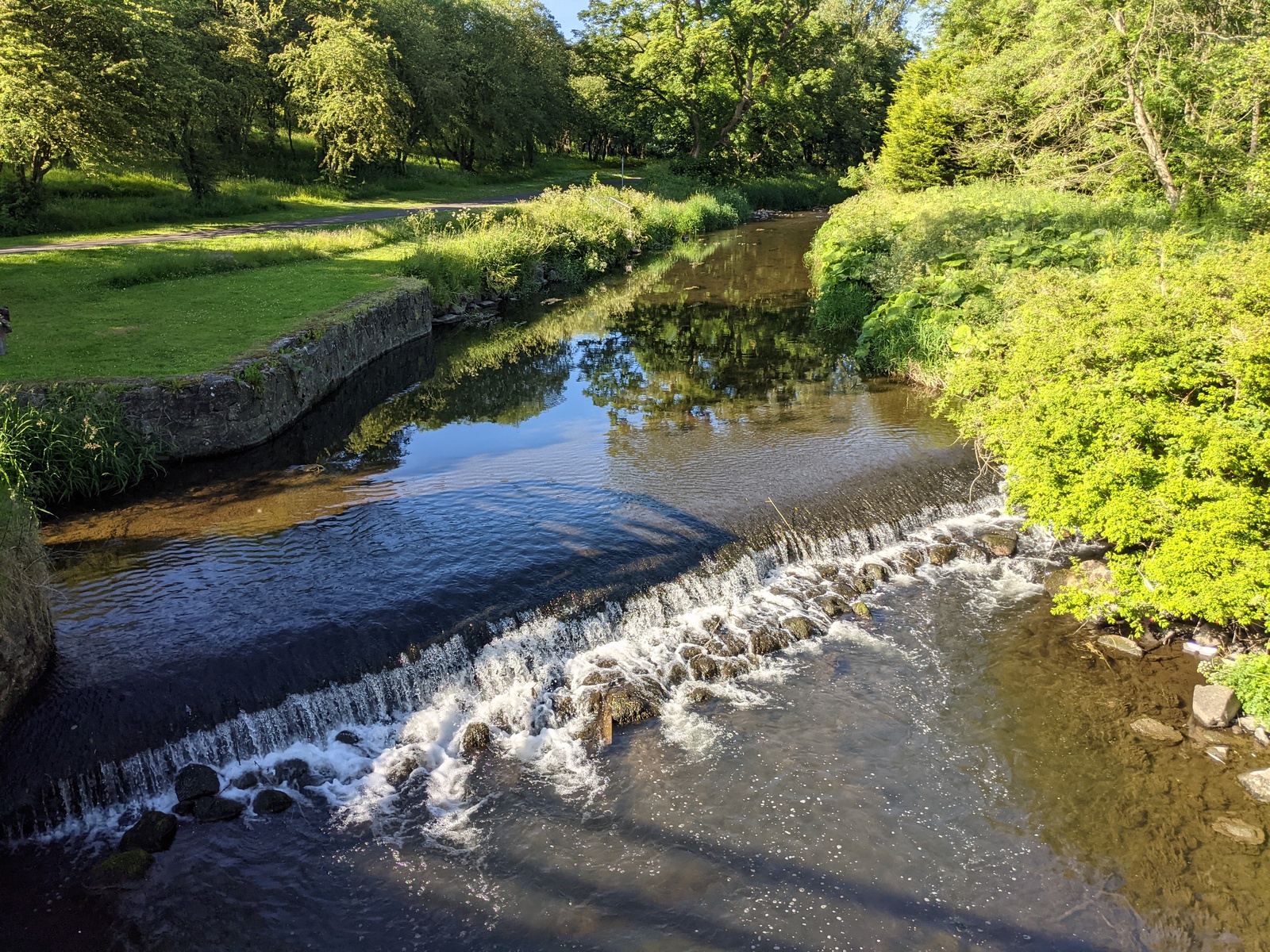 Six Mile Water as it passes through Ballyclare