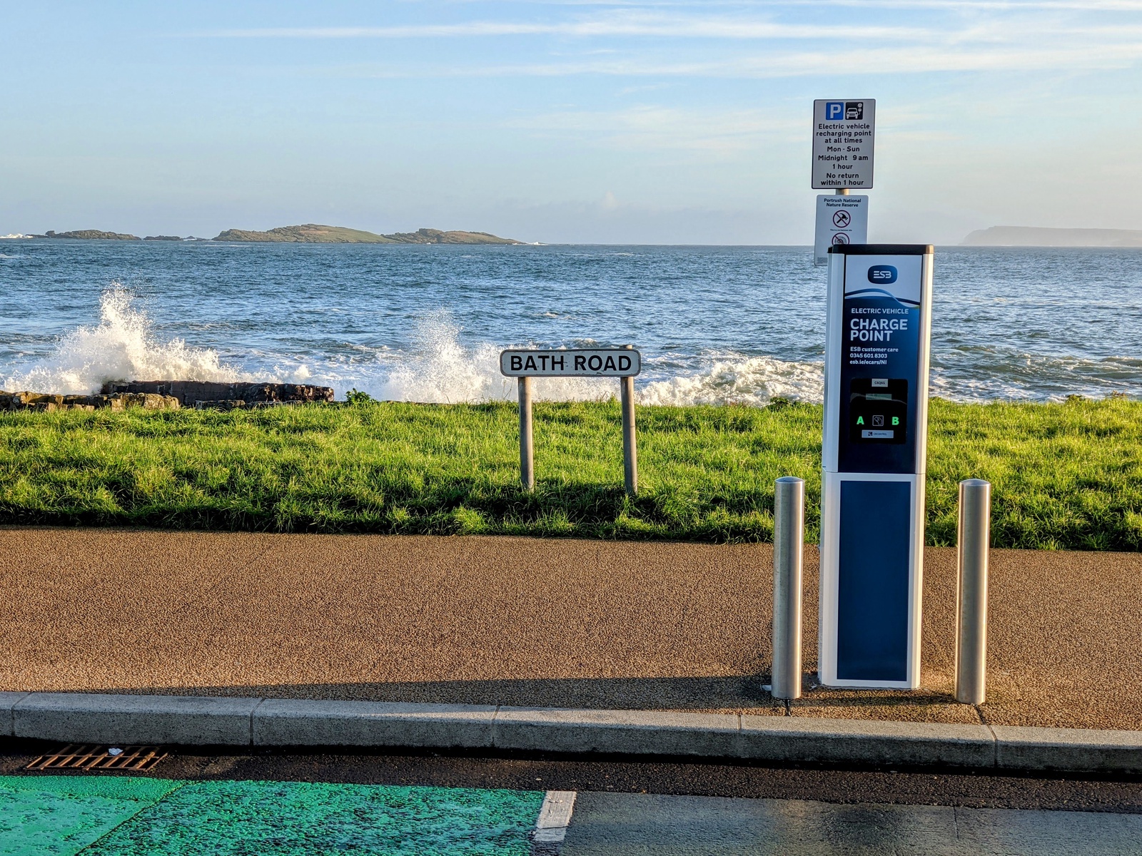 EV Charging with a view