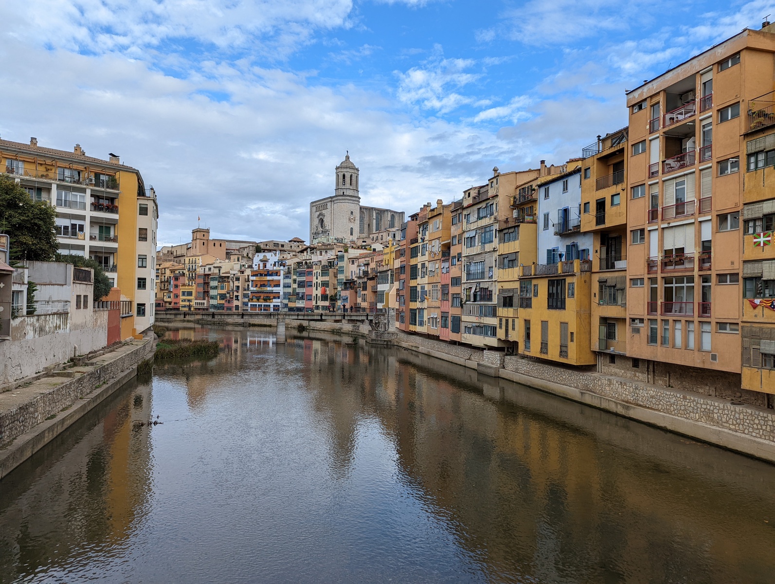 The Onyar River and the city of Girona
