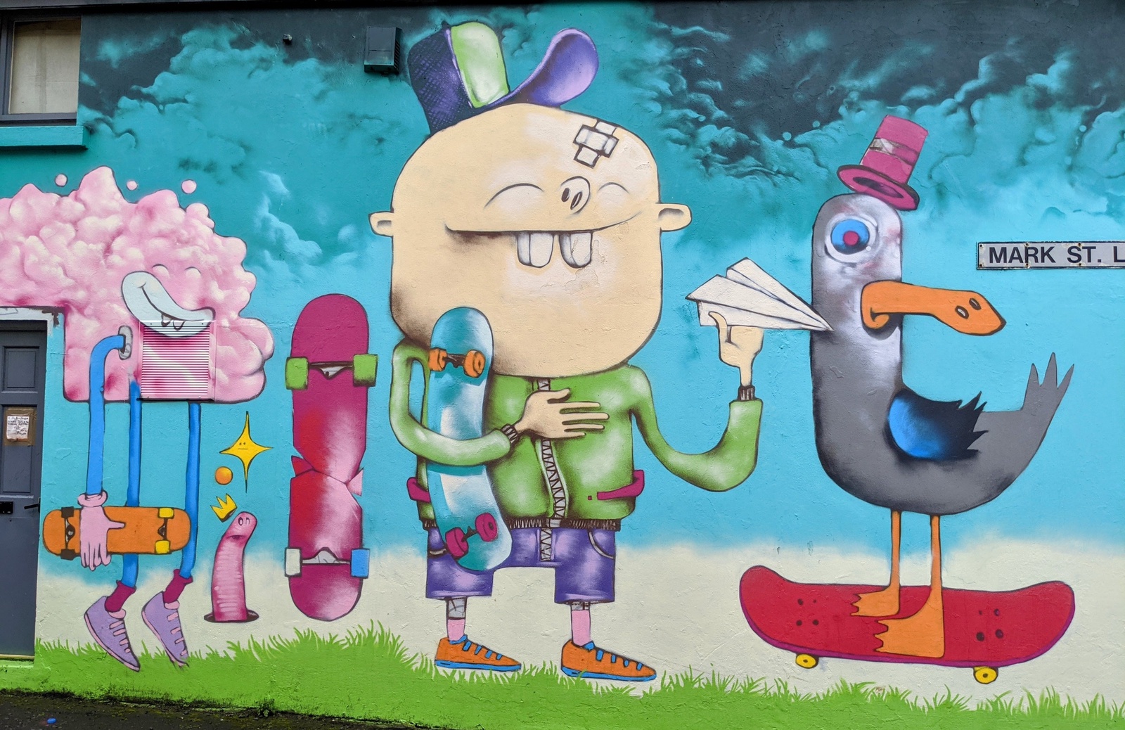 Mural on Mark St