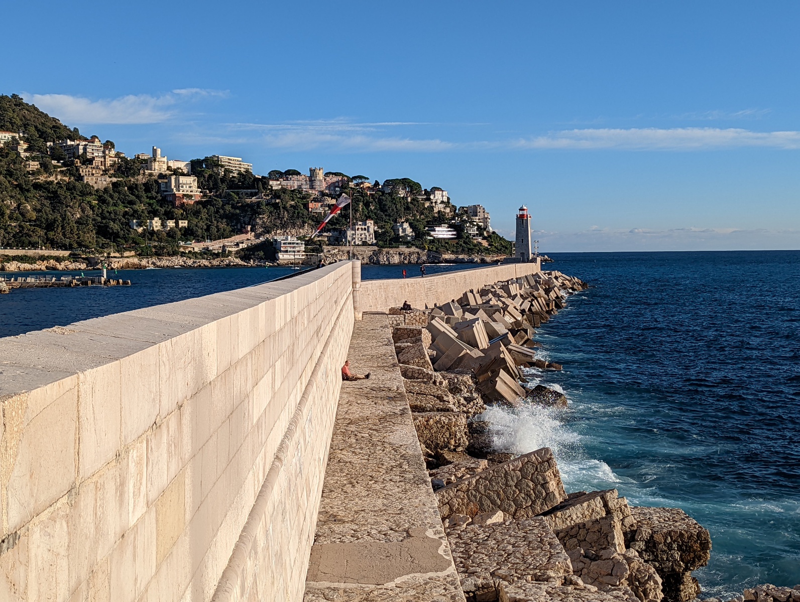 Nice Harbour Wall