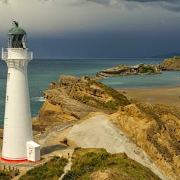 Castlepoint Lighthouse, New Zealand