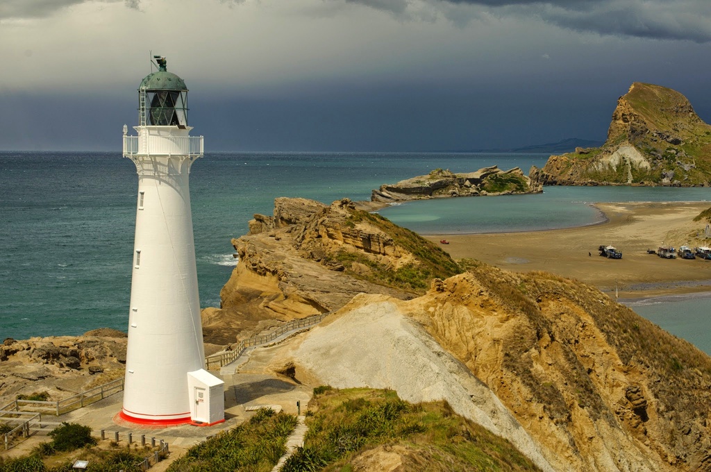 Castlepoint Lighthouse, New Zealand