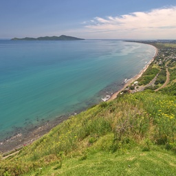 Paekakariki Beach & Kapiti Island