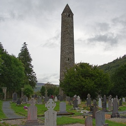 The Round Tower at Glendalough