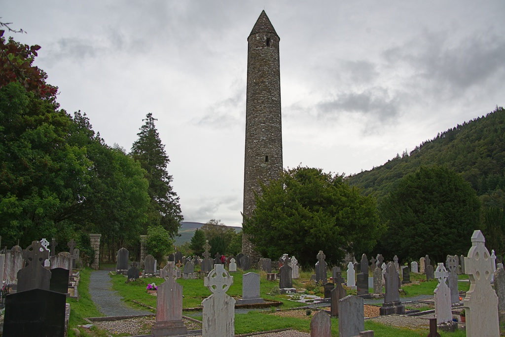 The Round Tower at Glendalough