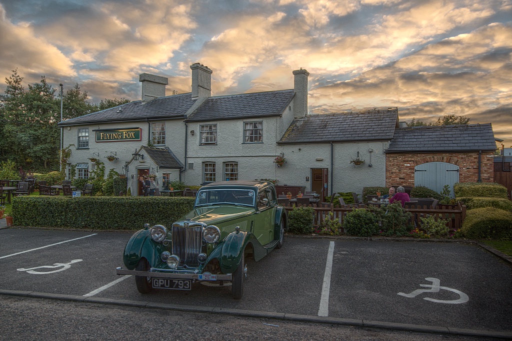 The MG at the Flying Fox