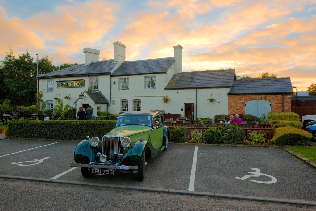 Here's the same "MG at the Flying Fox" I posted earlier, but this is the non-HDR version where I