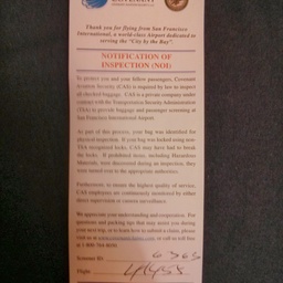 Third time this year that I've had one of these in my bag