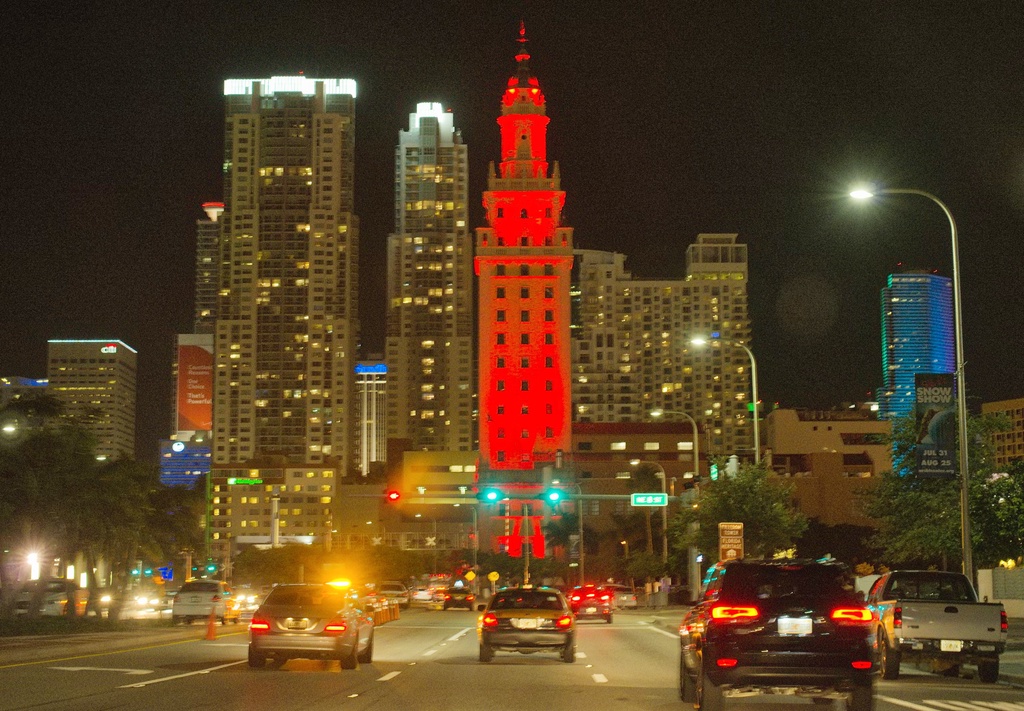 Miami by night