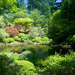 The Japanese Gardens in Portland