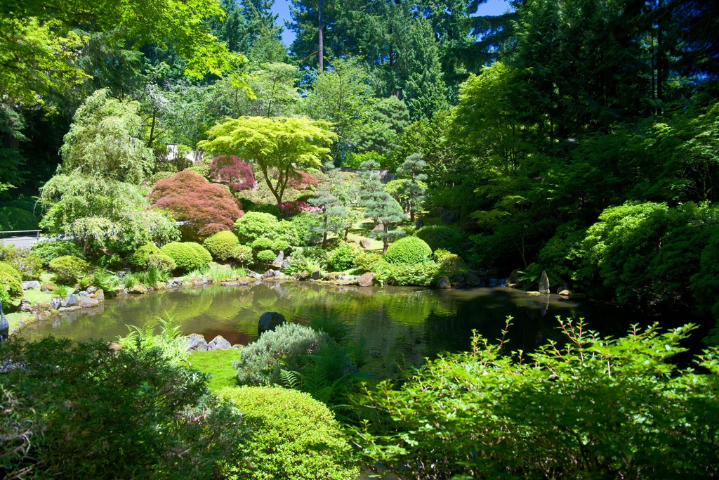 The Japanese Gardens in Portland