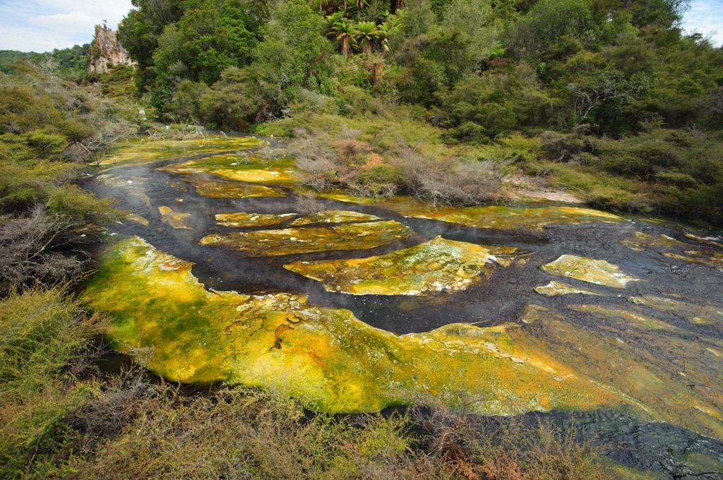 On the way home from Rotorua at the weekend we stopped at my favourite thermal area: Waimangu
