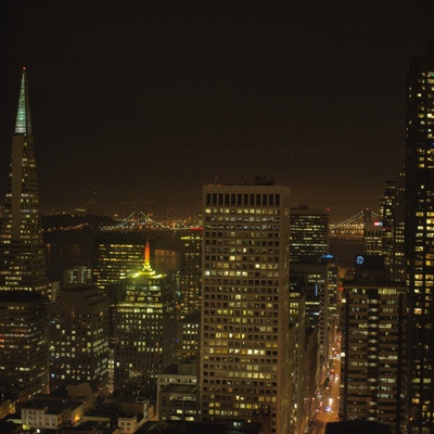 I think the view was worth walking up to my hotel from the Powell BART station, but those last few