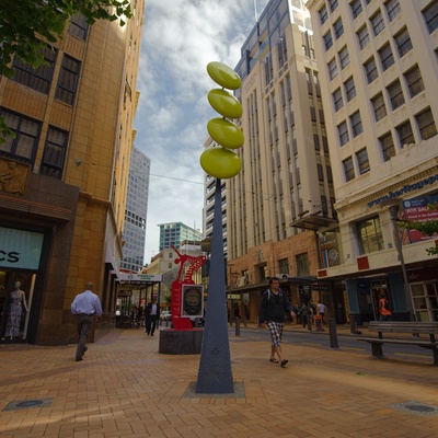 Lovely day yesterday in Wellington, as I was arranging for things for my new premises for Morphoss