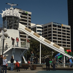 I regularly see suggestions that playgrounds can't be both safe and fun together