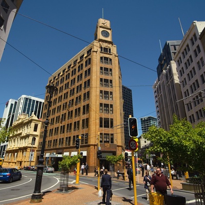 I had a spare hour between meetings this morning so spent some time wandering around Wellington