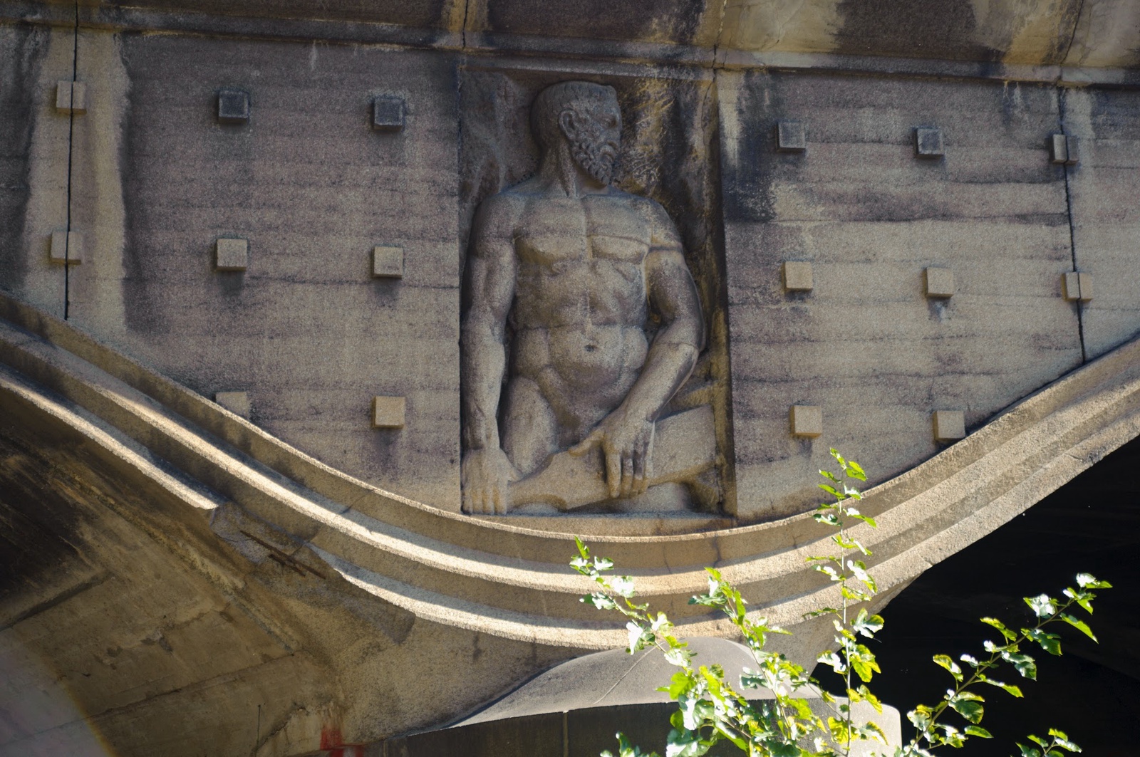 All of the bridges in Prague have interesting decorative aspects